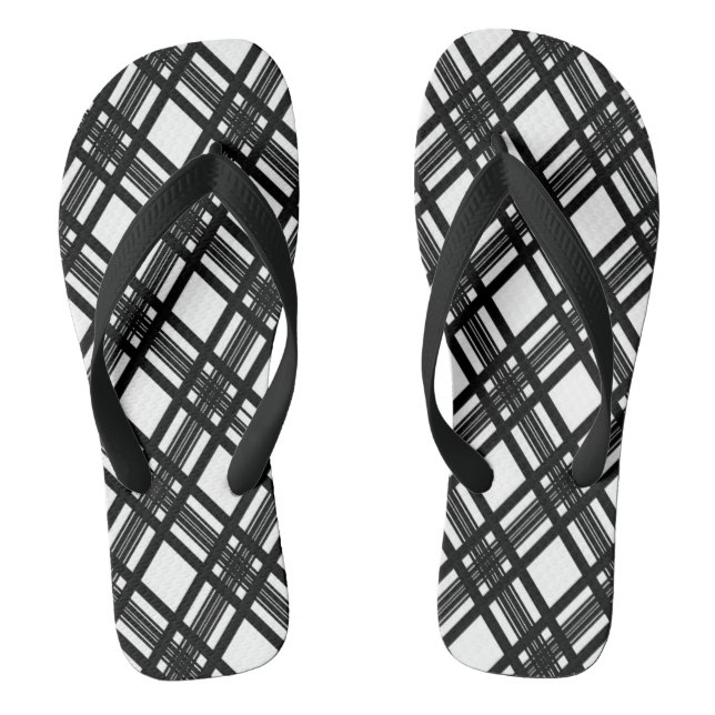 Stripes Texture Flip Flops (Footbed)