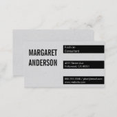 Stripes | Texture II Business Card (Front/Back)