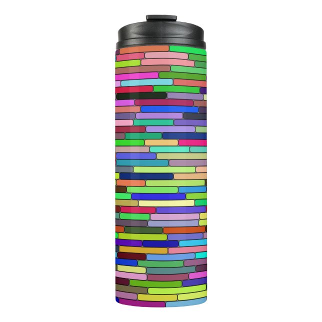 Stripes Thermal Tumbler (Front)