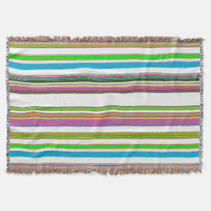 STRIPES THROW BLANKET