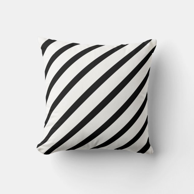Stripes Throw Pillow (Front)