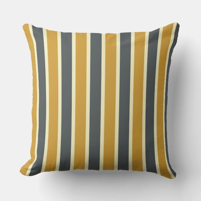 STRIPES THROW PILLOW (Front)