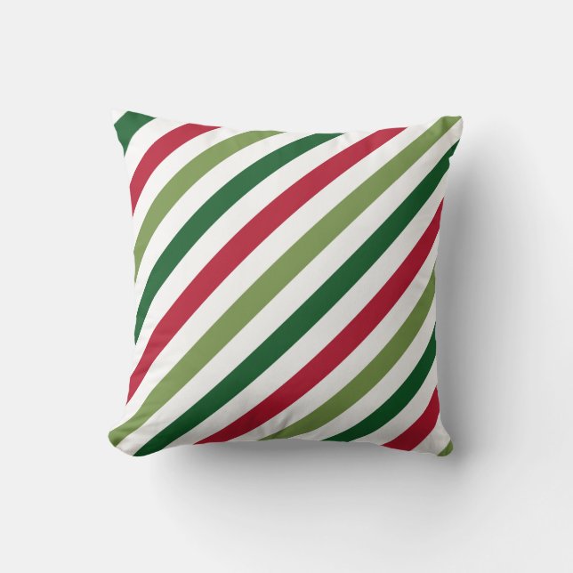 Stripes Throw Pillow (Front)