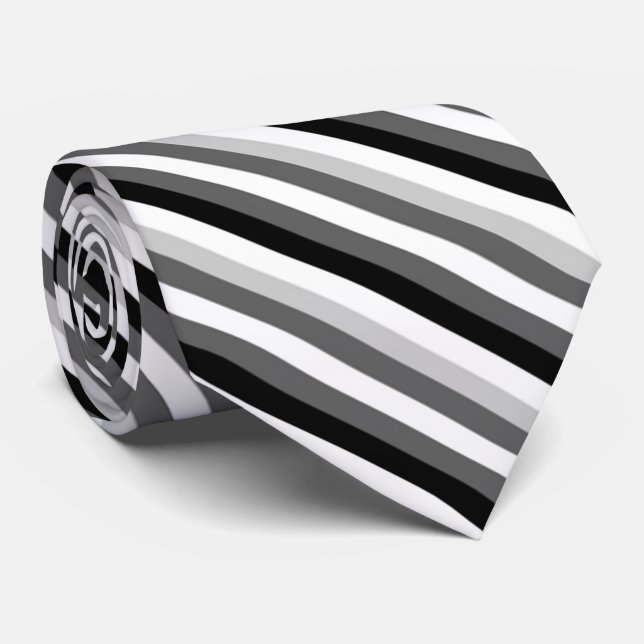 Stripes Tie (Rolled)