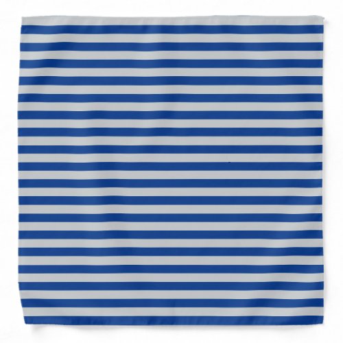 STRIPES tight Blue on any Color Bandana