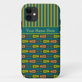 Stripes, Tribal Pattern, Teal: iPhone 5/5s Case
