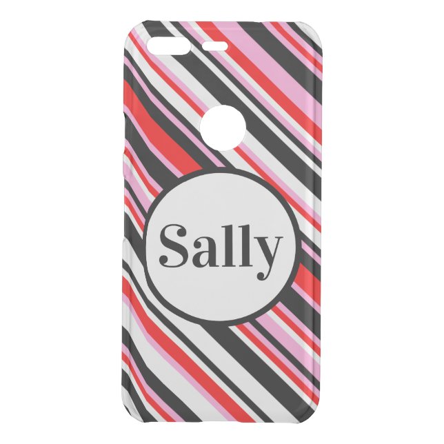 Stripes Uncommon Google Pixel Case (Back)