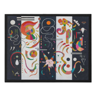 Stripes, Wassily Kandinsky Faux Canvas Print