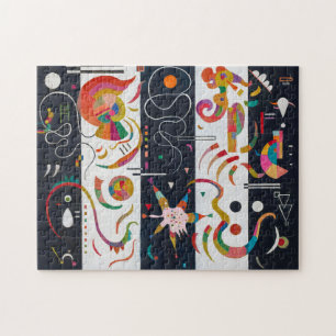 Stripes, Wassily Kandinsky Jigsaw Puzzle