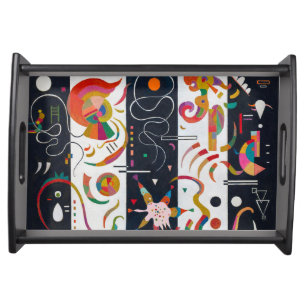 Stripes, Wassily Kandinsky Serving Tray