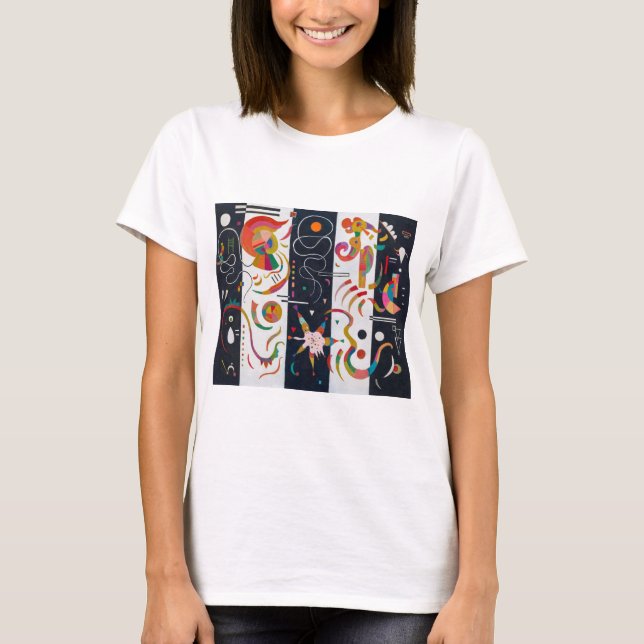Stripes, Wassily Kandinsky T-Shirt (Front)