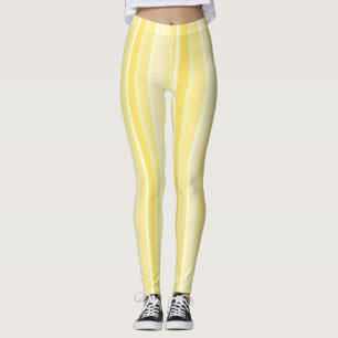 stripes watercolor art leggings