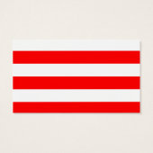 Stripes - White and Red (Back)
