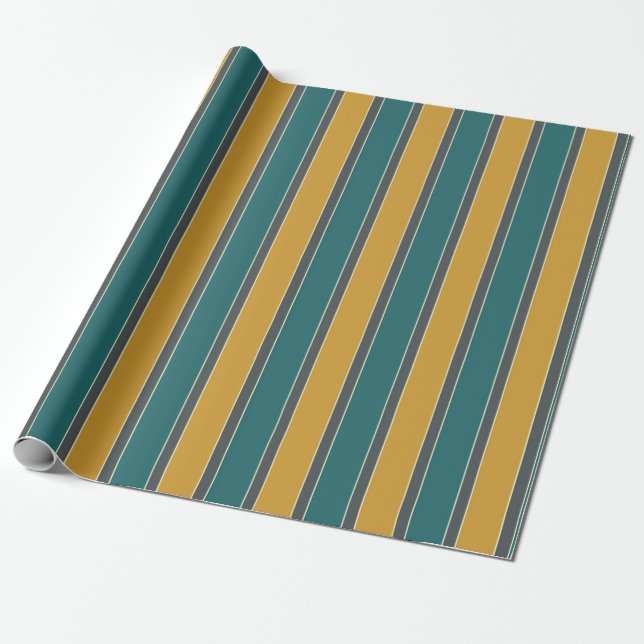 STRIPES WRAPPING PAPER (Unrolled)