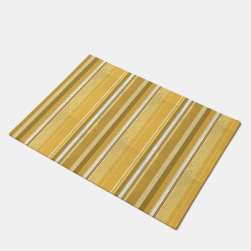 Stripes Yellow Doormat