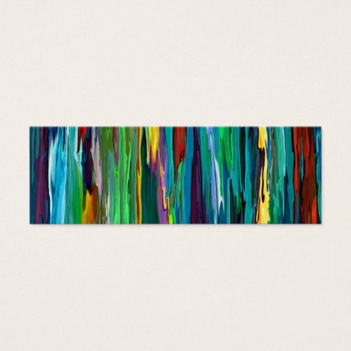 Stripesa ~ Bookmark  / Size 3" x 1" Business Cards