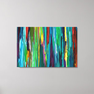 Stripesa - Wrapped Canvas 36x24 Print