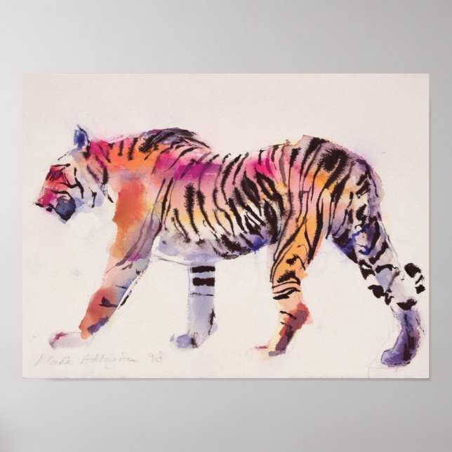 Stripey Poster (Front)