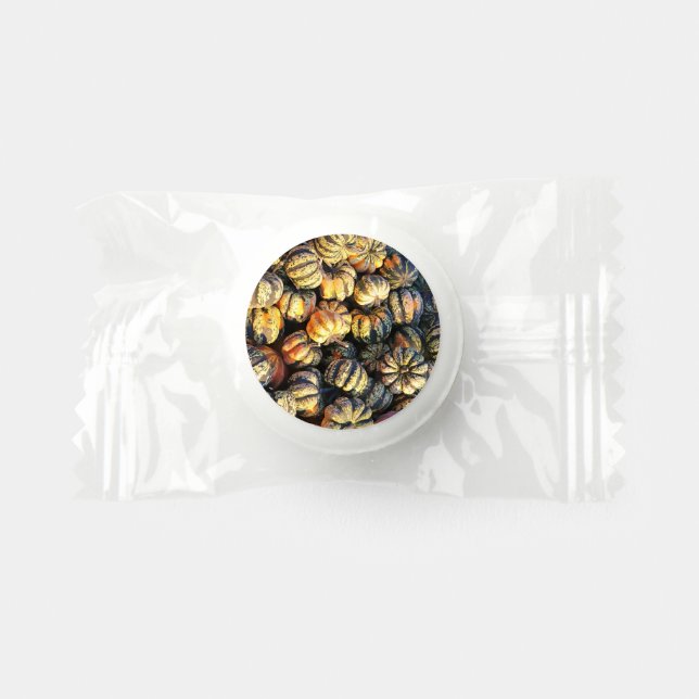Stripey Pumpkins Cluster  Life Saver® Mints (Front)