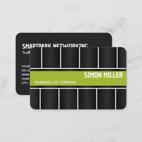 Striping Contractor Business Card