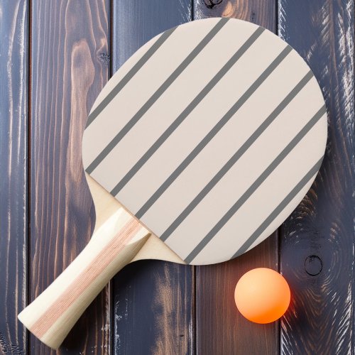 Striping Sandcastle Pink Color Ping Pong Paddle