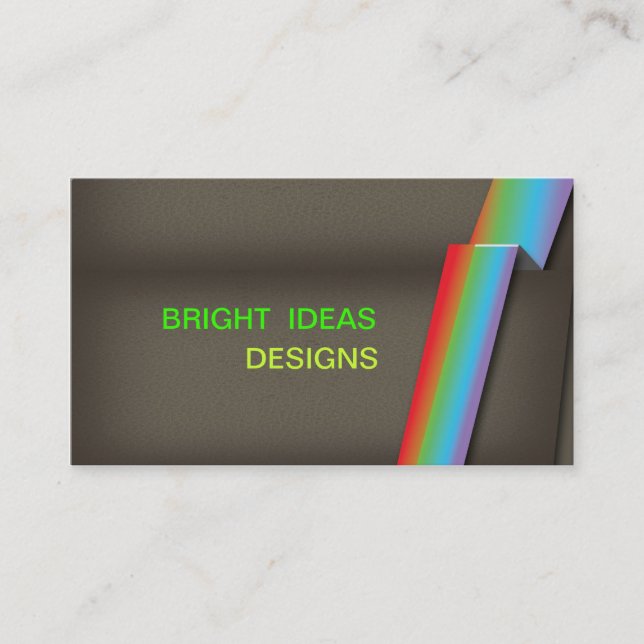 Stripped Business Card (Front)