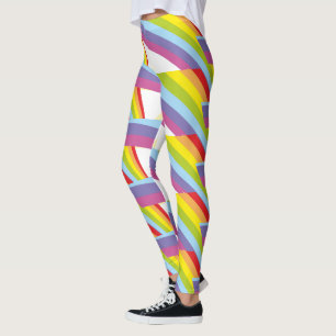 Stripped Starbursts Leggings