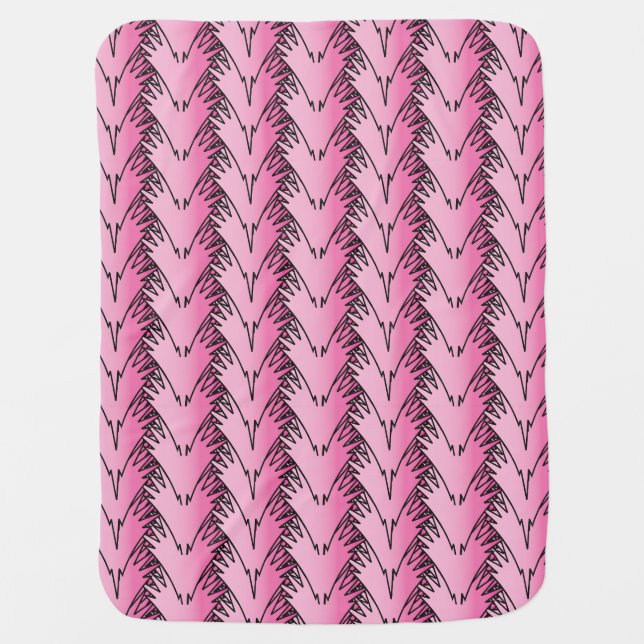 strips Baby Blanket (Front)