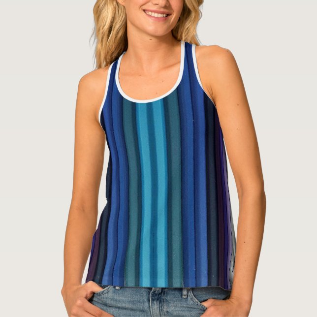 strips blue scale top (Front)