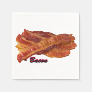 Strips of Bacon Napkins