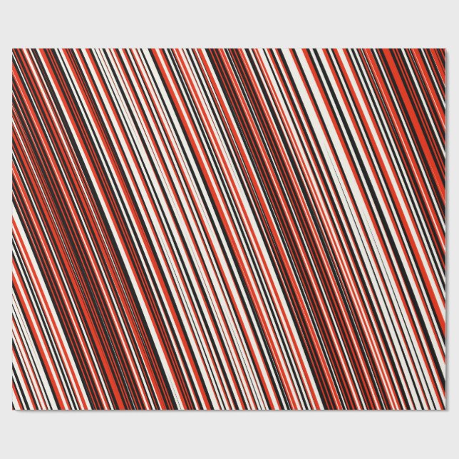 Strips pattern wrapping paper (Flat)