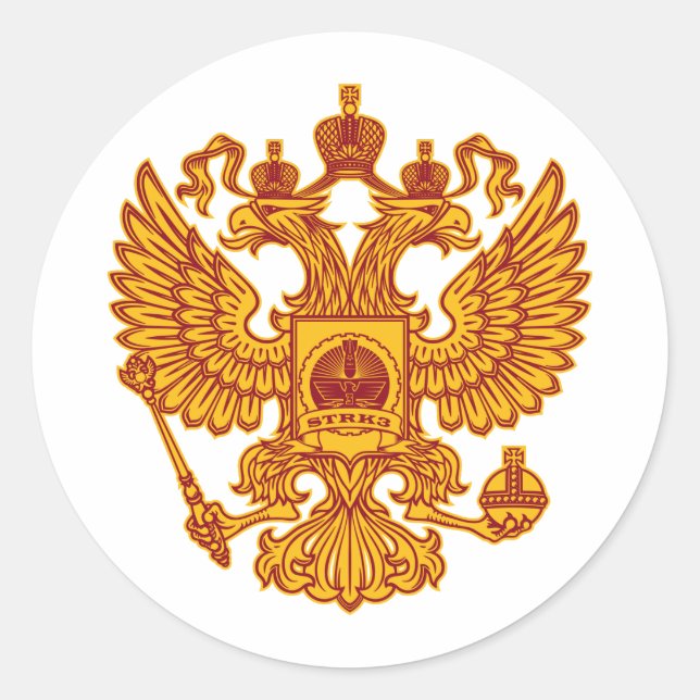 Strk3 Crest Logo Sticker (Front)