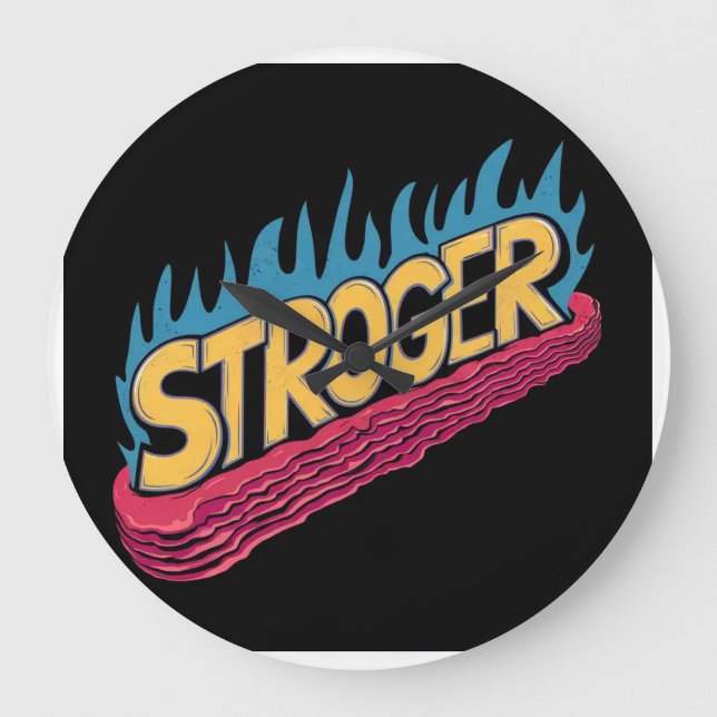 Stroger Large Clock (Front)