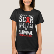 Stroke Awareness Month Every Scar Warrior Strokes T-Shirt