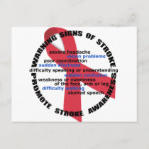 Stroke Awareness & Prevention Postcard