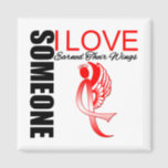 Stroke Awareness Someone I Love Earned Their Wings Magnet