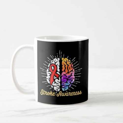 Stroke Awareness Survivor Treatment Strong Warrior Coffee Mug