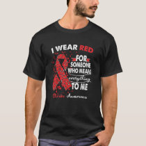 Stroke Awareness Warrior Support Survivor Gift  T-Shirt