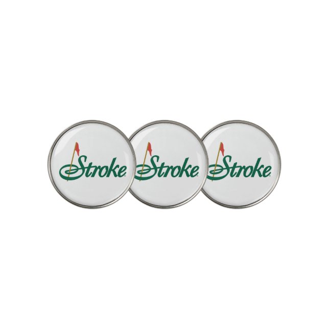 stroke ball marker (3 Up)