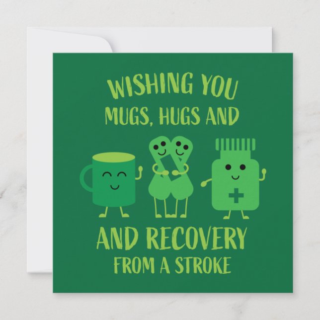 Stroke Recovery Get Well Soon Gifts    (Front)