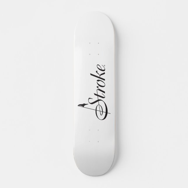 STROKE Skateboard Deck (Front)