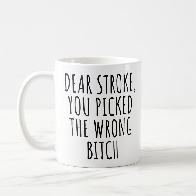 Stroke Survivor Coffee Mug (Left)