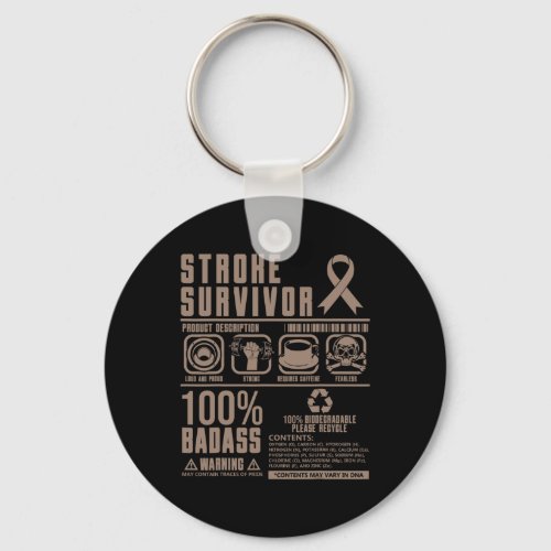 Stroke Survivor Product Description Contents Strok Keychain