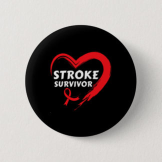 Stroke Survivor Stroke Awareness Support  Button