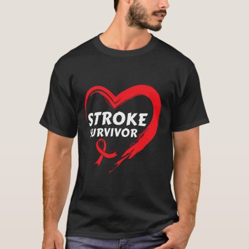 Stroke Survivor Stroke Awareness Support  T_Shirt