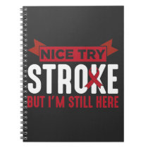 Stroke Survivor Supporter Stroke Awareness Notebook
