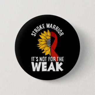 Stroke Warrior Stroke Awareness  Button