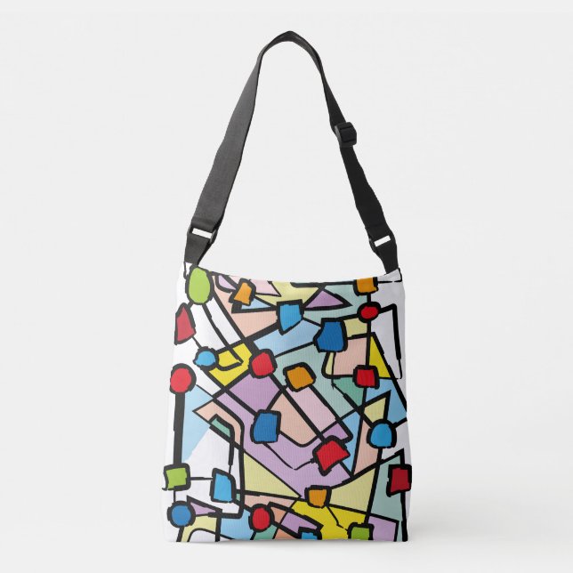 Strokes and Colors free by Masanser Crossbody Bag (Front)