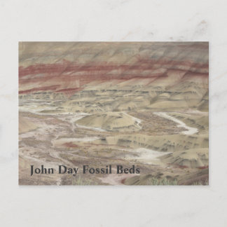 Strokes of color postcard