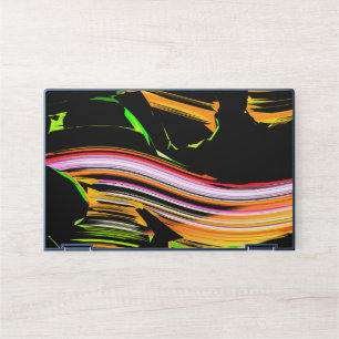 Strokes of lines HP laptop skin